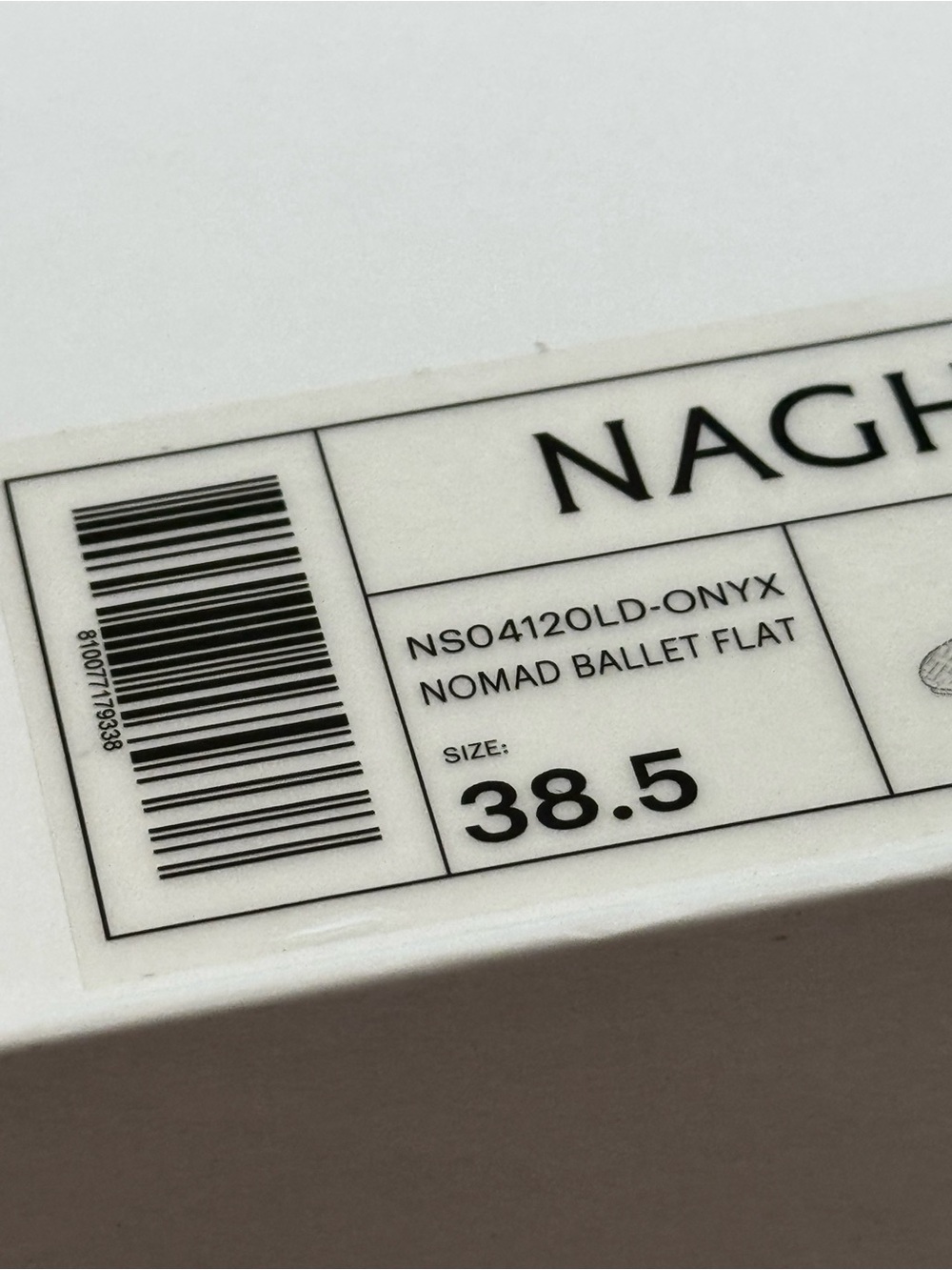 NAGHEDI Nomad Ballet. Onyx. Size 8.5. Brand new. Never out of box. Comfortable! - Picture 10 of 11